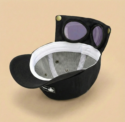 Alpine Goggle Cap - Black