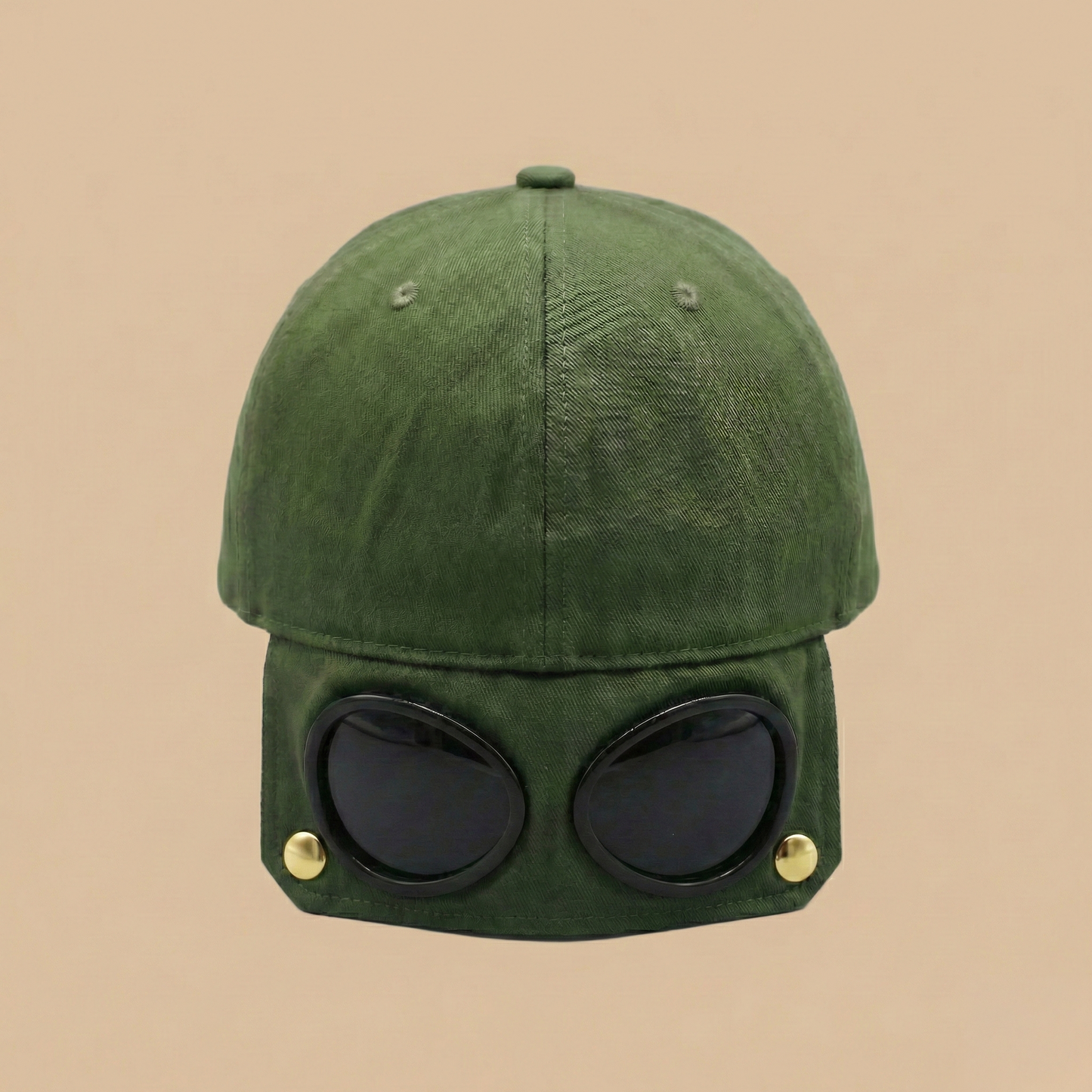 Alpine Goggle Cap - Olive Green