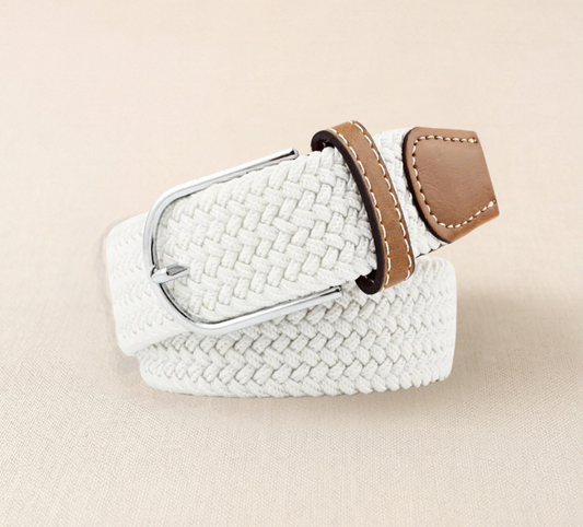 Braided Stretch Belt - Solid colors