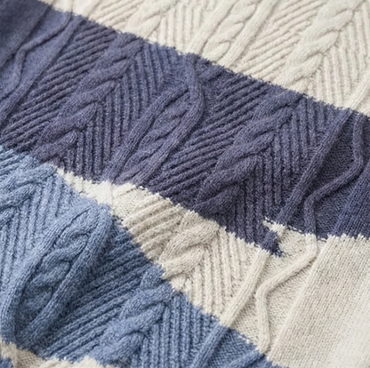 Heritage Knitted Sweater – Alpine Dusk