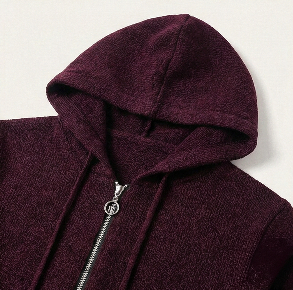 Heritage Zip Hoodie – Oxblood