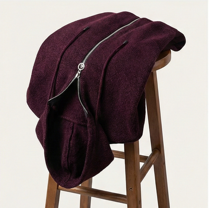 Heritage Zip Hoodie – Oxblood