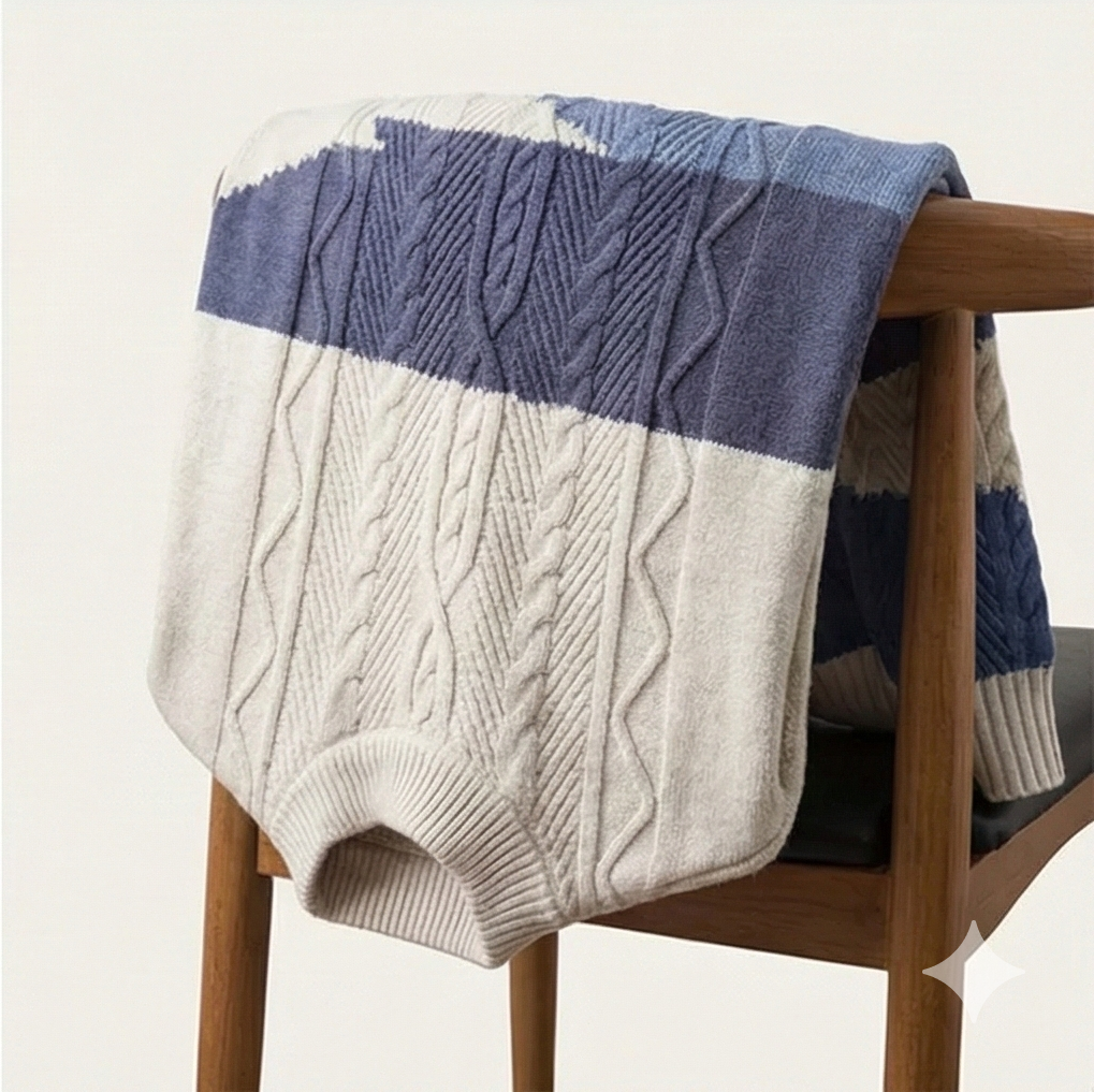 Heritage Knitted Sweater – Alpine Dusk