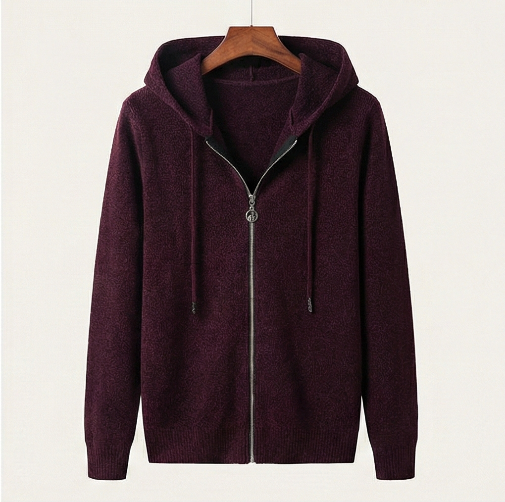 Heritage Zip Hoodie – Oxblood