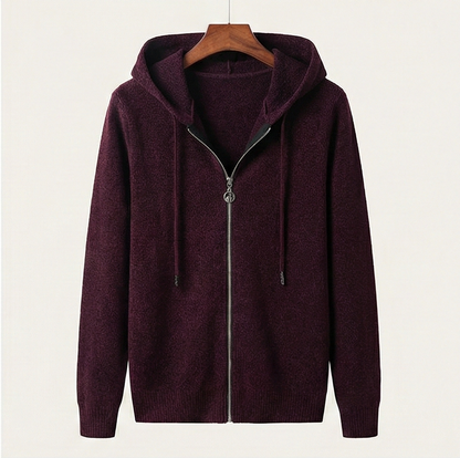 Heritage Zip Hoodie – Oxblood
