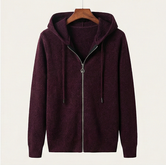 Heritage Zip Hoodie – Oxblood
