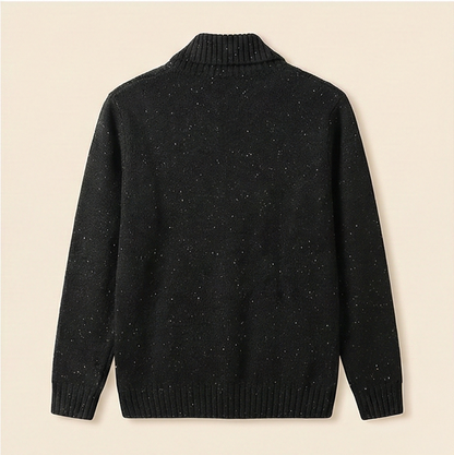 Heritage Knitted Cardigan - Black