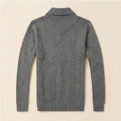 Heritage Knitted Cardigan - Dark Grey