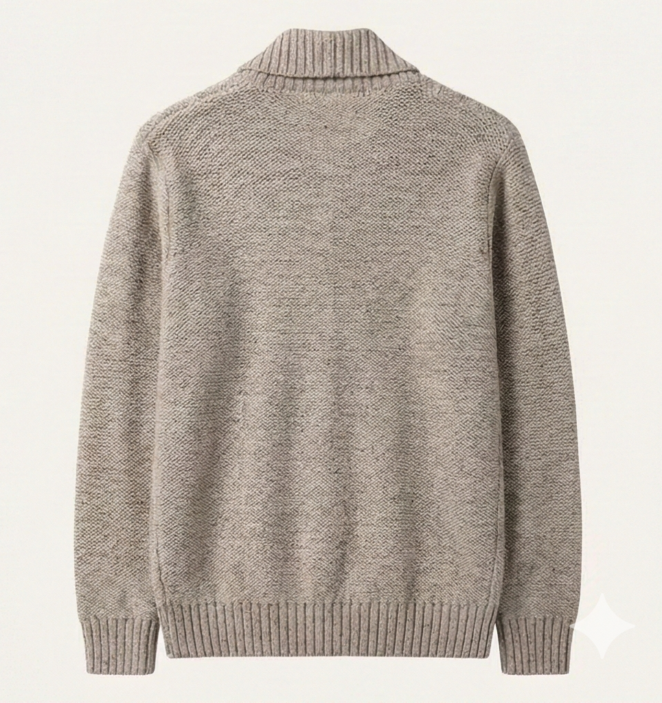 Heritage Knitted Cardigan - Beige