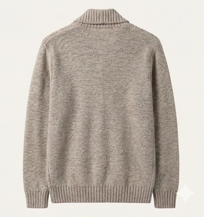 Heritage Knitted Cardigan - Beige